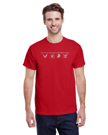 Remember Everyone Deployed R.E.D. unisex adult t-shirt | red or cardinal | S- 5X