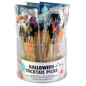 Halloween Cocktail Picks Pk of 25 Bucket /12