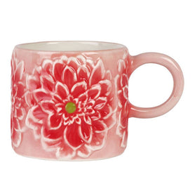 Dolly Parton Jeweled Mosaic 15 oz.  Mug Flower Pink