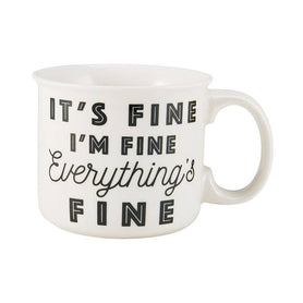 Pfaltzgraff 18 oz. Mug, It's Fine I'm Fine
