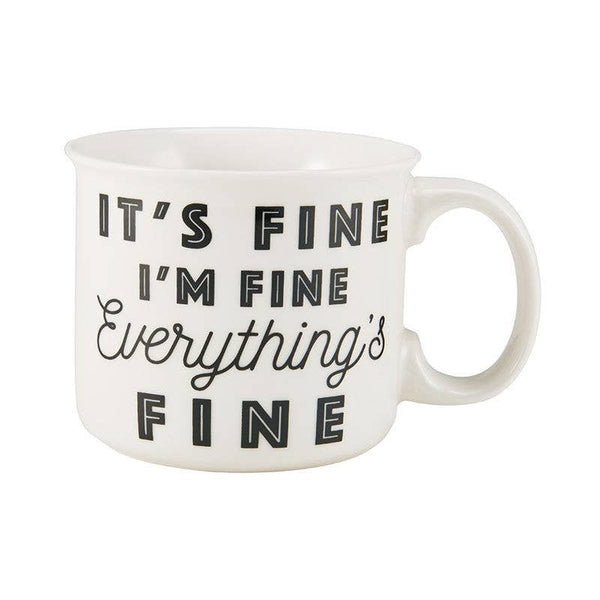 Pfaltzgraff 18 oz. Mug, It's Fine I'm Fine
