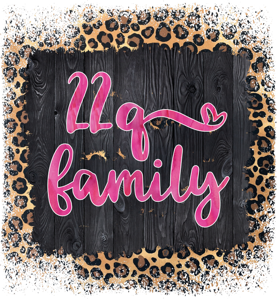 UV DTF sticker- 22q family