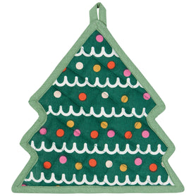 Glitzmas Christmas Tree Pot Holder