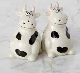 Cows Ceramic Salt & Pepper Shakers