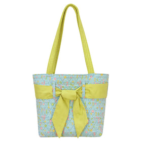 Aqua Blue Fizz Tote Bag, 13" x 10"