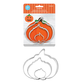 Pumpkin 3 PC Cookie Cutter Nested Set