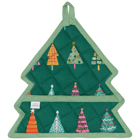 Glitzmas Christmas Tree Pot Holder