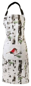 Bird In Birch Christmas Apron