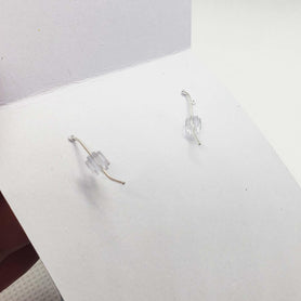 3D Faux Leather Carrot Earrings: Easter Jewelry