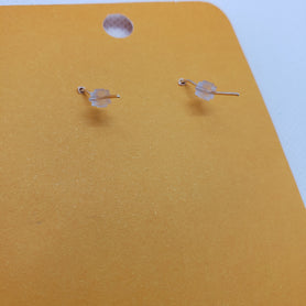 NOT TODAY HEIFER faux leather earrings