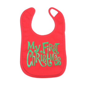 My first Christmas bib