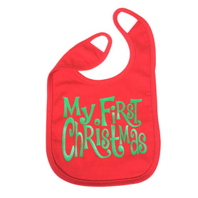 My first Christmas bib