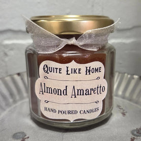 Almond Amaretto Scented Jar Candle, 4 oz.