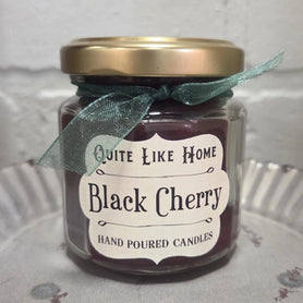 Black Cherry Scented Jar Candle, 4 oz.