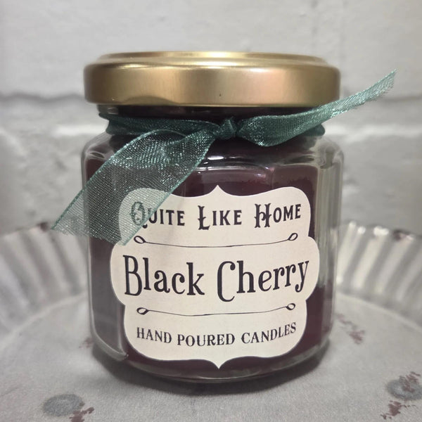 Black Cherry Scented Jar Candle, 4 oz.