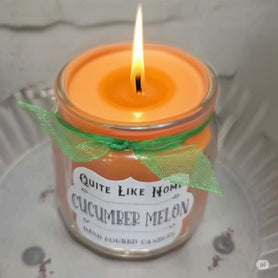 Cucumber Melon Scented Jar Candle, 4 oz.