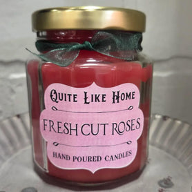 Fresh Cut Roses Scented Jar Candle, 6.5 oz.