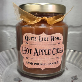 Hot Apple Cider Scented Jar Candle, 6.5 oz.