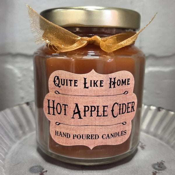 Hot Apple Cider Scented Jar Candle, 6.5 oz.