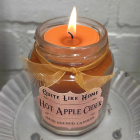 Hot Apple Cider Scented Jar Candle, 6.5 oz.