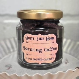 Morning Coffee Scented Jar Candle: 4 oz. Rich Aroma