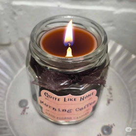 Morning Coffee Scented Jar Candle: 4 oz. Rich Aroma