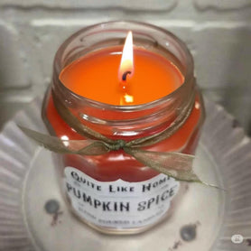 Pumpkin Spice Scented Jar Candle, 6.5 oz.