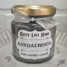 Sandalwood Scented Jar Candle, 4 oz.