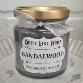 Sandalwood Scented Jar Candle, 4 oz.