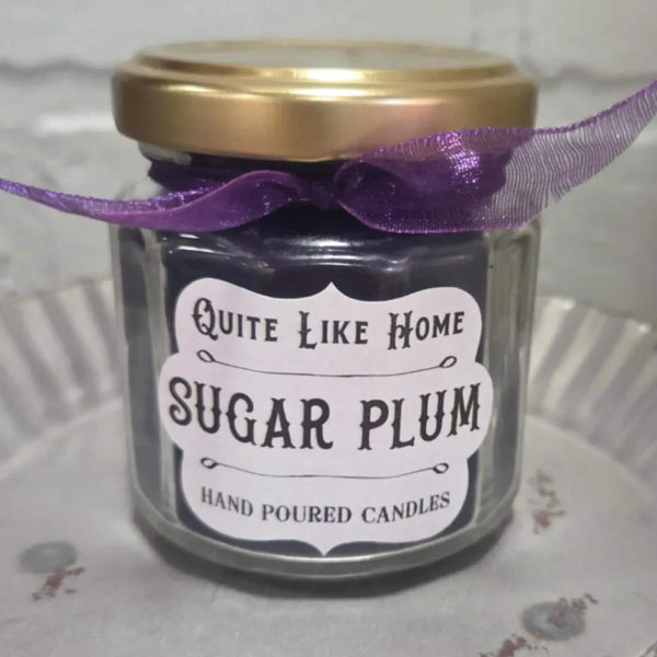 Sugar Plum Scented Jar Candle, 4 oz.
