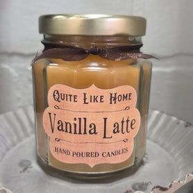Vanilla Latte Scented Jar Candle, 6.5 oz.