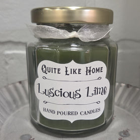Lime Scented Jar Candle, 6.5 oz.