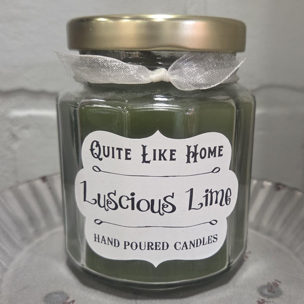 Lime Scented Jar Candle, 6.5 oz.