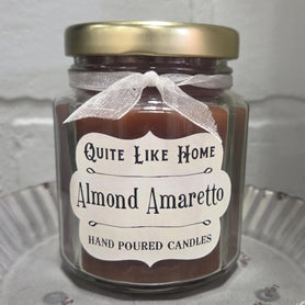 Almond Amaretto Scented Jar Candle, 6.5 oz.