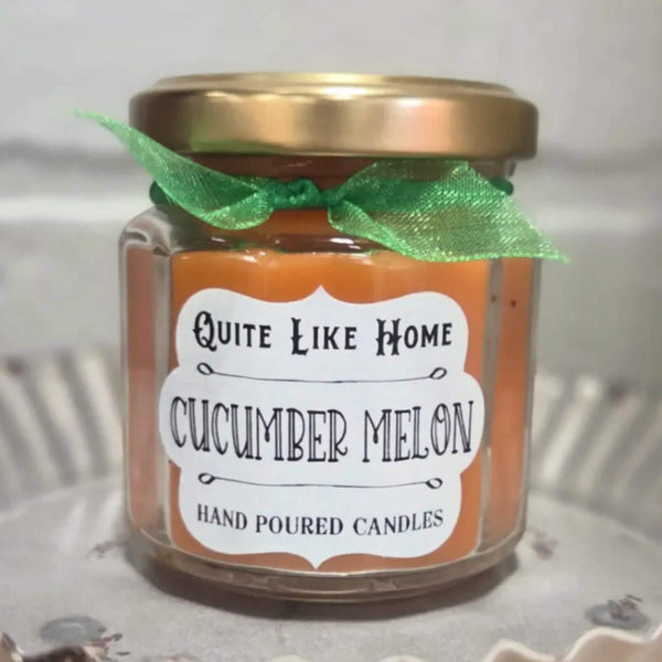 Cucumber Melon Scented Jar Candle, 4 oz.