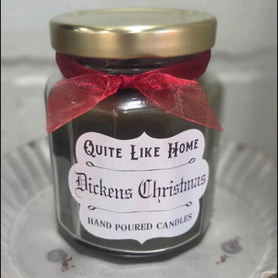 Dickens Christmas Scented Jar Candle, 6.5 oz.