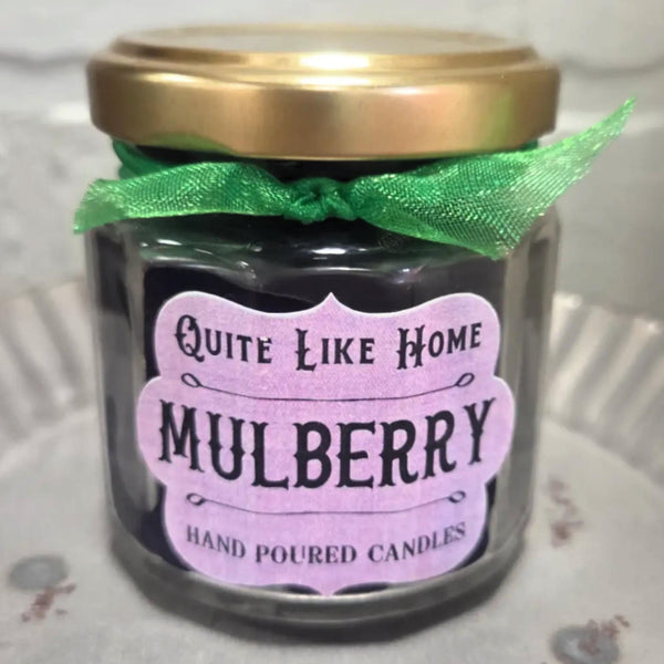 Mulberry Scented Jar Candle, 4 oz.