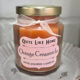 Orange Creamsicle Scented Jar Candle, 6.5 oz. Orange Vanilla Scent