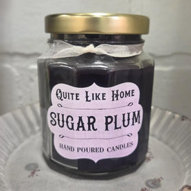 Sugar Plum Scented Jar Candle, 6.5 oz.