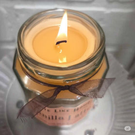 Vanilla Latte Scented Jar Candle, 6.5 oz.