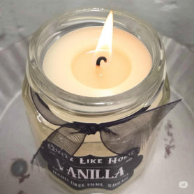 Vanilla Scented Jar Candle, 4 oz.