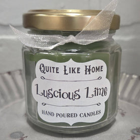 Lime Scented Jar Candle, 4 oz.