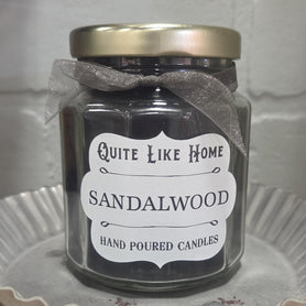Sandalwood Scented Jar Candle, 6.5 oz.