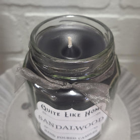 Sandalwood Scented Jar Candle, 6.5 oz.