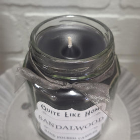 Sandalwood Scented Jar Candle, 6.5 oz.