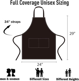 Vintage Blue Teacups Kitchen Apron, Farmhouse Bowls Cooking Gift, Bib Apron with Pockets, Country Baking Hostess Present, Cottagecore Wear