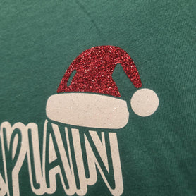 Naughty, Nice, I Can Explain Glitter Christmas V Neck Shirt, Funny Holiday Graphic Tee, Christmas Party Humor T Shirt