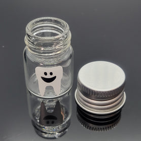 Tooth fairy jar- adorable smiling tooth