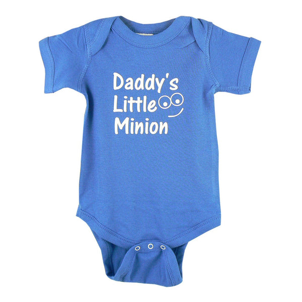 Daddy's Little Minion infant bodysuit / creeper / one-piece. You choose color & size